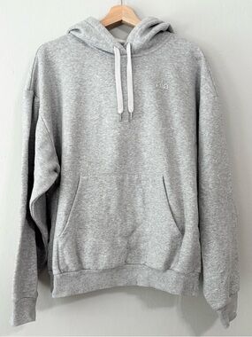 ALO Yoga Athletic Grey Pullover Sweater Hoodie